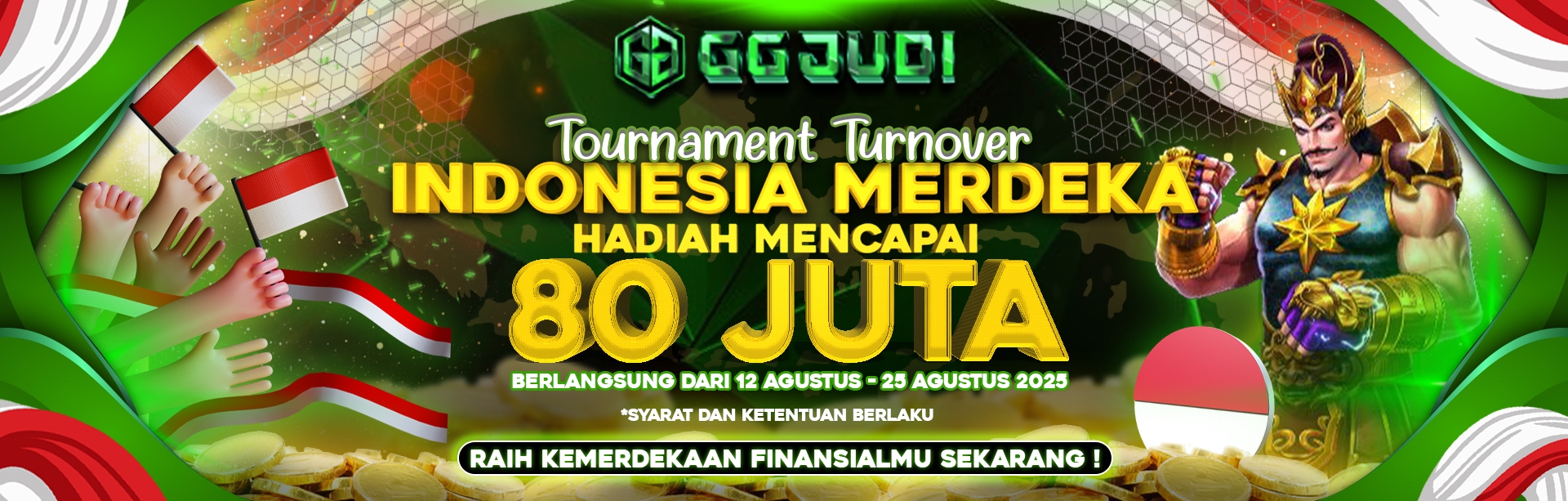 EVENT TOURNAMENT TO KEMERDEKAAN 80th