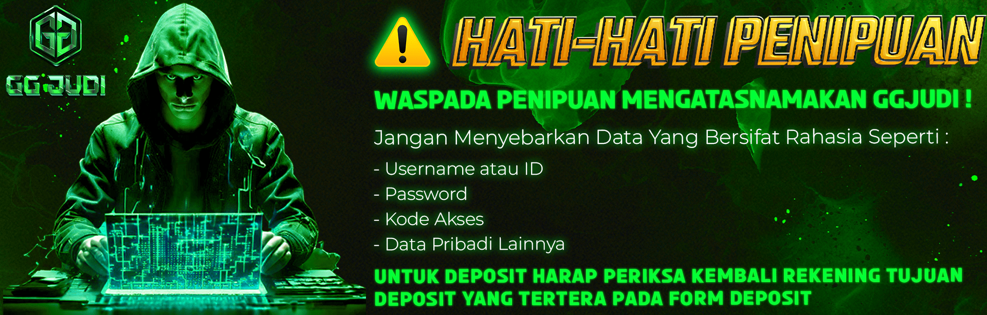 HATI HATI PENIPUAN