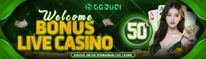 WELCOME BONUS CASINO 50%